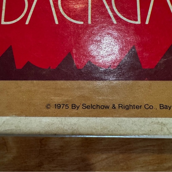 Vintage 70’s Backgammon Set Selchow Righter Complete 1975 Printed in the USA - Picture 4 of 14